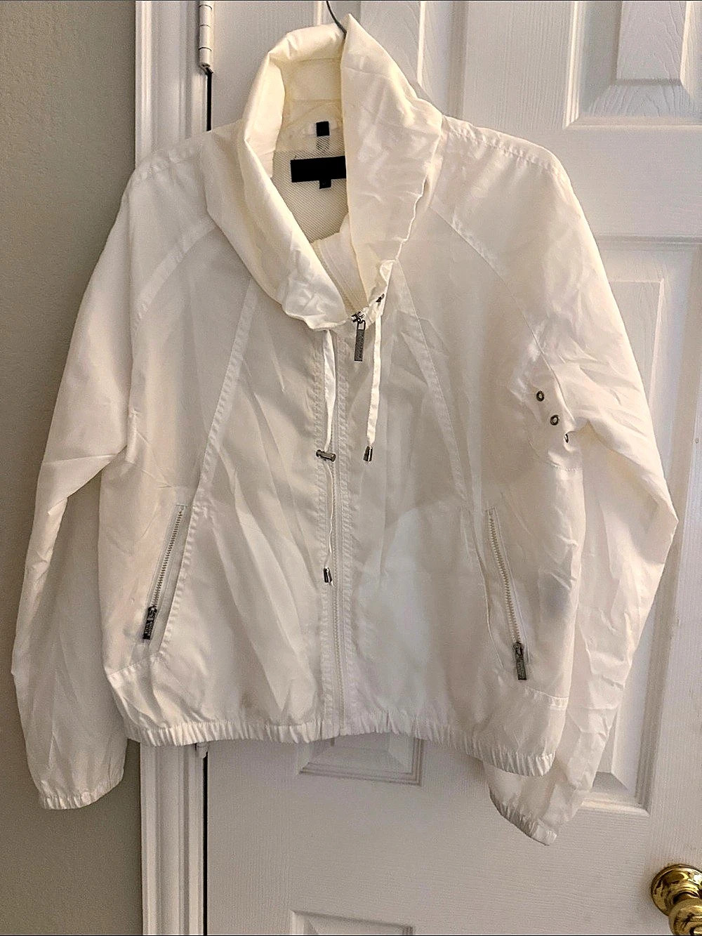 Steve Madden White Utility Jacket XL